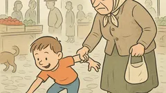 Vic: Perica in babičino pravilo na tržnici