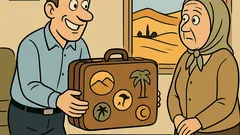 Vic: Podarim tašči potovanje v Libijo…