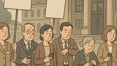 Vic: Začela se je stavka uslužbencev!