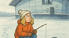 Vic: Plavolaska pride na led in vrta