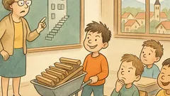 Vic: Učitelj vpraša Zlatka o stopnicah