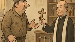 Vic: Dizelaš stopi v cerkev...