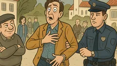 Vic: Ko aretirajo Dzajo v Šapcu...