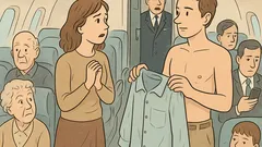 Vic: Kapitan sporoči, da bo letalo strmoglavilo…