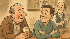 Vic: V baru dva prijatelja razkrijeta resnico