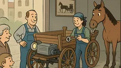 Vic: Pred 150 leti so konji vlekli vozove