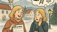 Vic: Srečata se dve blondinki pred božičem