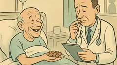 Vic: Zdravnik na viziti, pacient ponudi lešnike