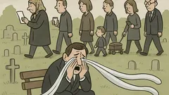 Vic: Jokam na pogrebih in pokopih…