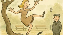 Vic: Kako si je plavolaska zlomila nogo?