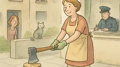 Vic: Zakaj policistova žena cepi drva?